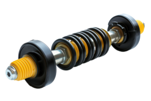 Rubber Shock Absorber On Transparent Background. png