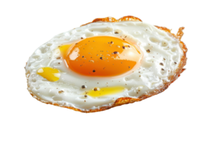Fried Egg On Transparent Background. png