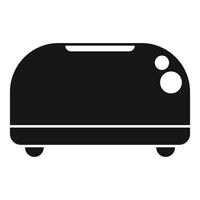 Modern bread maker machine icon showing baking concept vector