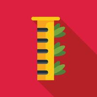 Vertical farming in city using hydroponic method illustration vector