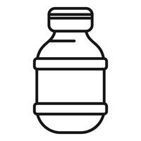 Simple vector icon of a plastic bottle, great for apps or websites