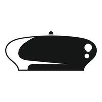 French beret icon showing classic french hat vector