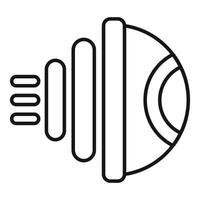 Eye scanning data through lines flowing into pupil vector