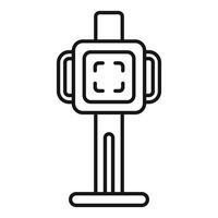 3d scanner is scanning an object vector