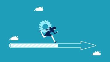 success progress direction loading vector