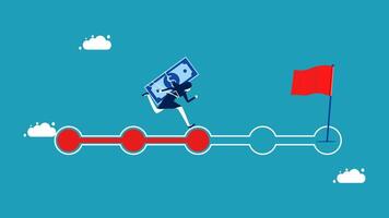 success progress direction loading vector
