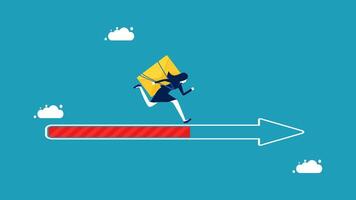 success progress direction loading vector