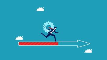 success progress direction loading vector