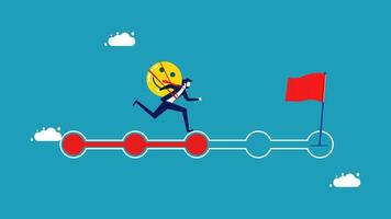 success progress direction loading vector