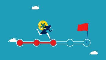 success progress direction loading vector