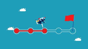 success progress direction loading vector