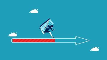 success progress direction loading vector