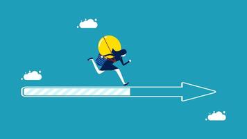 success progress direction loading vector