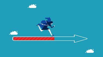 success progress direction loading vector