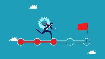 success progress direction loading vector