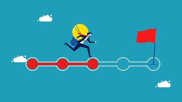 success progress direction loading vector