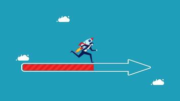 success progress direction loading vector