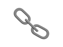 link is shown, connection concept vector