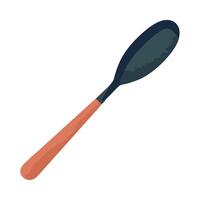 Spoon with handle and handle illustration vector