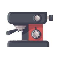 Coffee machine icon illustration on white background vector