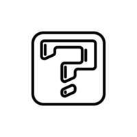 question mark icon design elegant style 5 vector