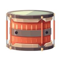 Drum drum illustration isolated on white background vector