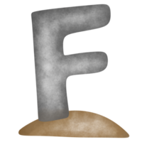 F grave font design for Halloween , halloween Letters A-Z png