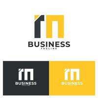 RM logo Design For Architecture vector