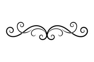 An artistic rendering of a scroll, highlighting its rolled edges and decorative elements in a classic style illustration. vector