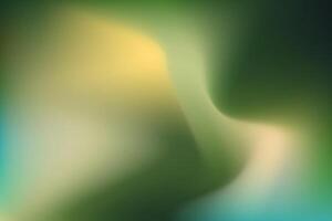 Abstract green gradient mesh motion background. Green blurred fluid backdrop vector