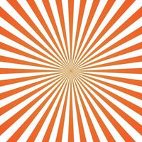 Sunburst background. Orange sunburst background. Pop art orange comics book cartoon magazine cover. Orange Sunburst Pattern Background. Summer Banner. Illustration. Rays. Radial. vector