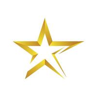 Star logo design vector