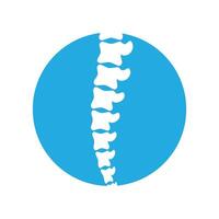 Spine logo design vector