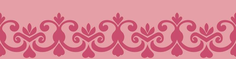 red abstract pattern pink background for decorative pattern and the carpet frame vector