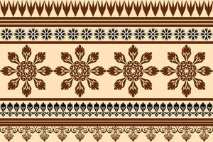 Fabric pattern abtract background Fabric Handmade embroidery pattern ethnic design, abstract American tribal fabric, modern background for rugs, pillowcases, shirts, pants, and more. vector