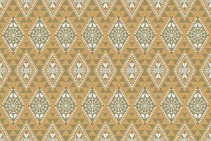Fabric pattern abtract background Fabric Handmade embroidery pattern ethnic design, abstract American tribal fabric, modern background for rugs, pillowcases, shirts, pants, and more. vector