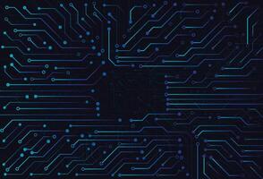 Abstract digital background with technology circuit board texture. Electronic motherboard illustration. Communication and engineering concept vector