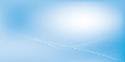 Abstract geometric white and blue color background with curve lines. illustration. vector