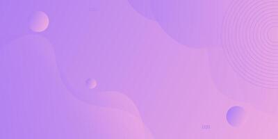 Abstract minimal geometric wave pink background design. 3D simple shape circle pattern background. Eps10 vector