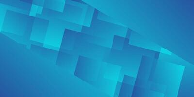 Blue background with abstract bright blue square decoration. illustration for modern presentation background, brochure design. vector