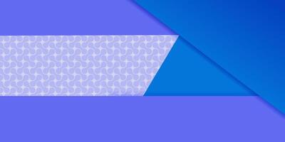 Bright colorful blue abstract background with overlapping shapes and lines. Illustration with overlapping patterns in the background. vector