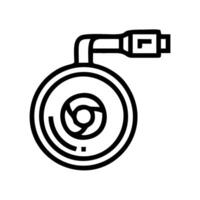 a black and white drawing of a computer mouse vector