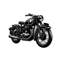 Illustration of a motorcycle vector