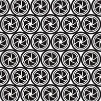 Lens icon seamless pattern background vector