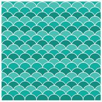Green shade fish scales pattern, abstract background vector