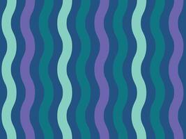 Groovy waves pattern, abstract background vector