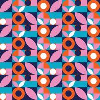 Colorful Abstract Geometric Background and Pattern vector