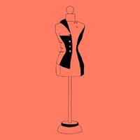 mannequin for clothes vector