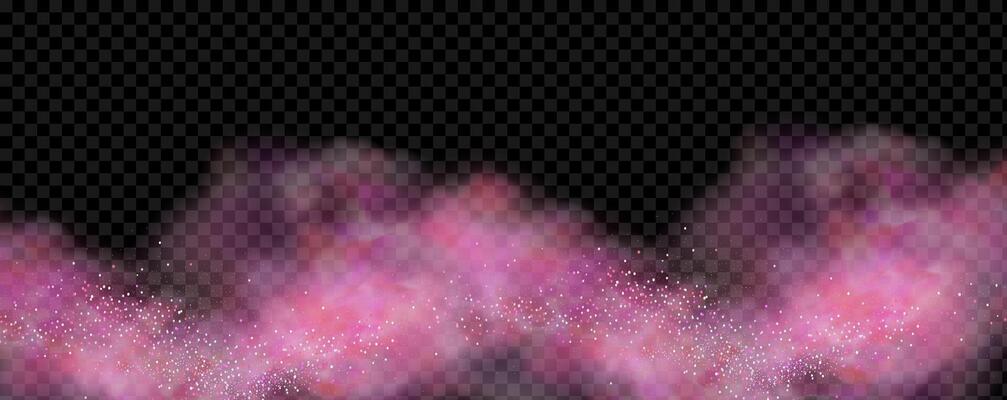 Red blue clouds effect. Cold and hot smoke texture. Abstract neon flame fog. Confrontation concept in sports boxing competition.