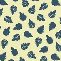 Colorful Leaf Pattern Background vector